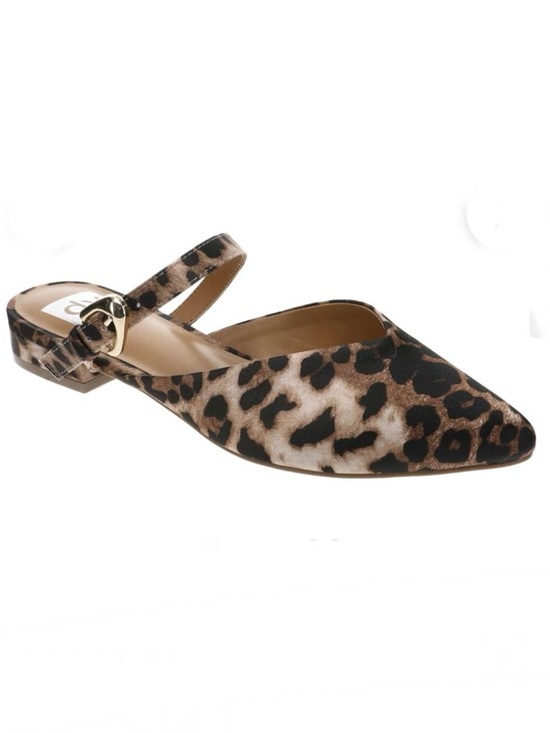 Dolce Vita Shoes - DV by Dolce Vita Domainica Leopard Print Pointed Mule Slip on 9.5